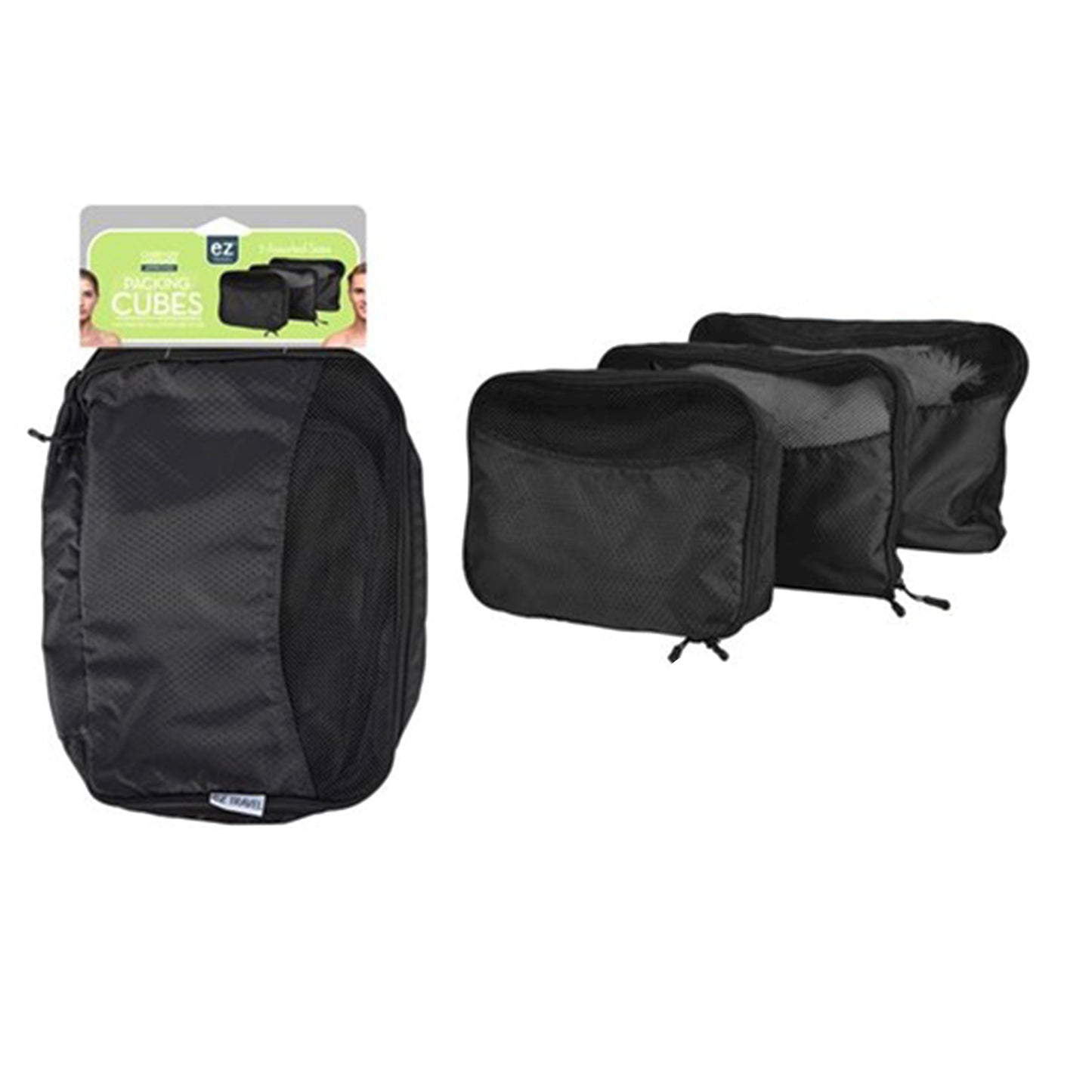Travel Organiser Set Case Pouch Mesh Bag Luggage Cube Storage Electronics Pack