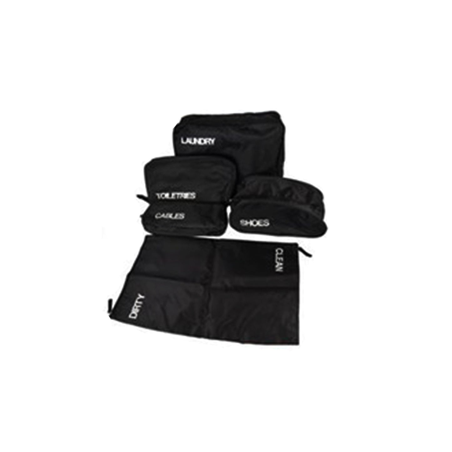 Travel Organiser Set Case Pouch Mesh Bag Luggage Cube Storage Electronics Pack