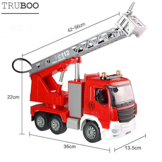 Truboo Construction Truck Toy Kids Large Vehicle Excavator Fire Engine Dumper