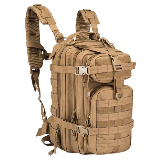 Crocox Military Tactical Backpack Molle Bag Rucksack Canvas Army Pouches Hiking