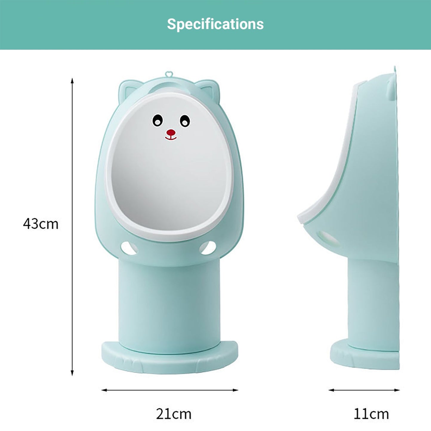 Truboo Boy Potty Training Kid Toilet Baby Pee Urinal Bathroom Children Toddle