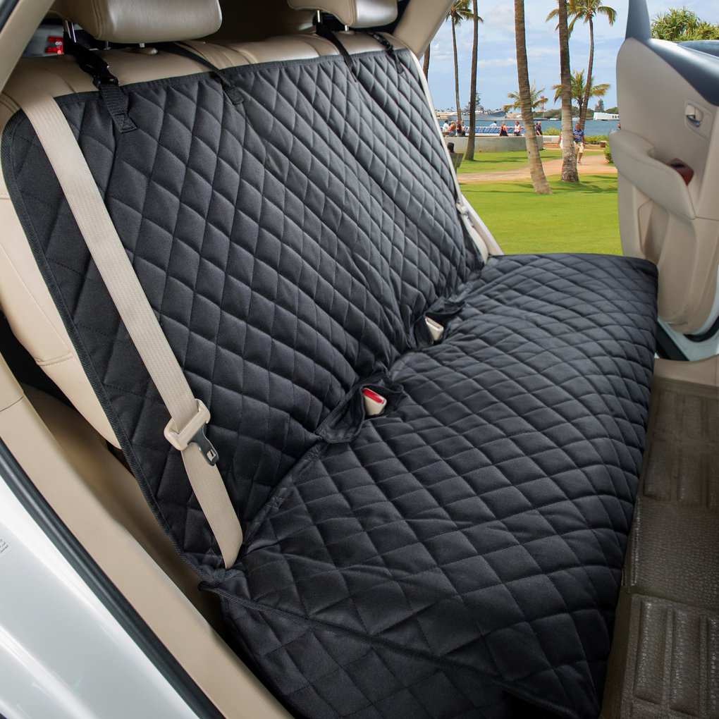 Pipers Pet Car Back Seat Cover Hammock Waterproof Protector Non Slip Mat Dog Cat