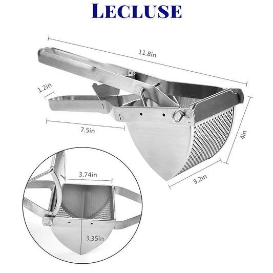 Lecluse Manual Fruit Juicer Hand Press Squeezer Cheese Lemon Potato Grater