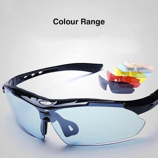 Crocox Sport Polarized Sunglasses Cycling Fishing Running Golf Driving Mens UV