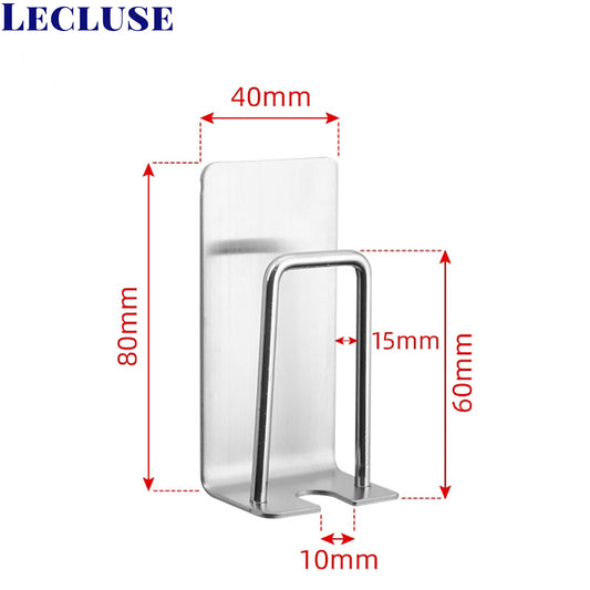 2x Lecluse Toothbrush Holder Bathroom Toothpaste Stand Rack Organizer Electric