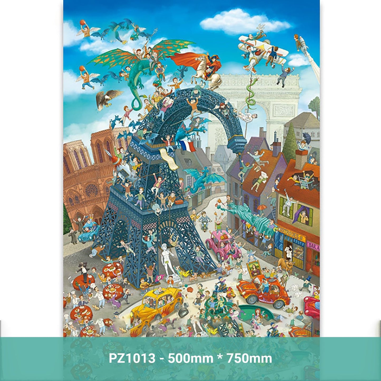 Lineguard 1000 Piece Jigsaw Puzzle Adults DIY Craft Children Educational Toy