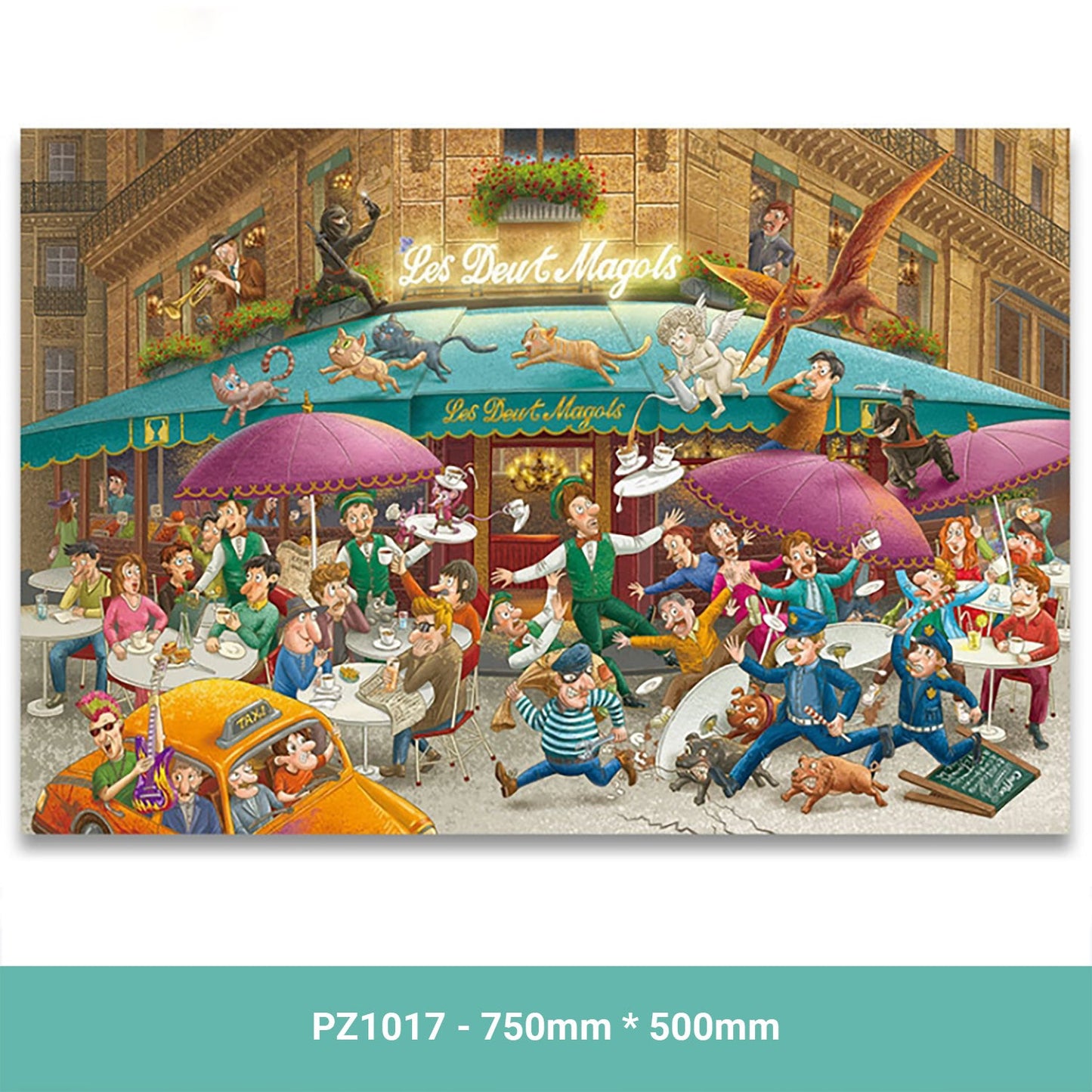 Lineguard 1000 Piece Jigsaw Puzzle Adults DIY Craft Children Educational Toy