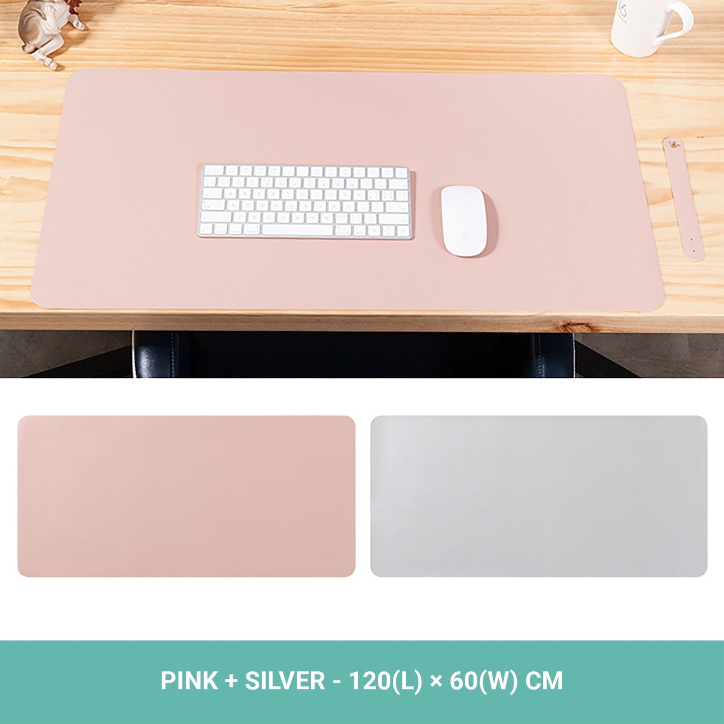 Kartech Double Side Mouse Pad Working Gaming For iPad Laptop Desktop S/M/L