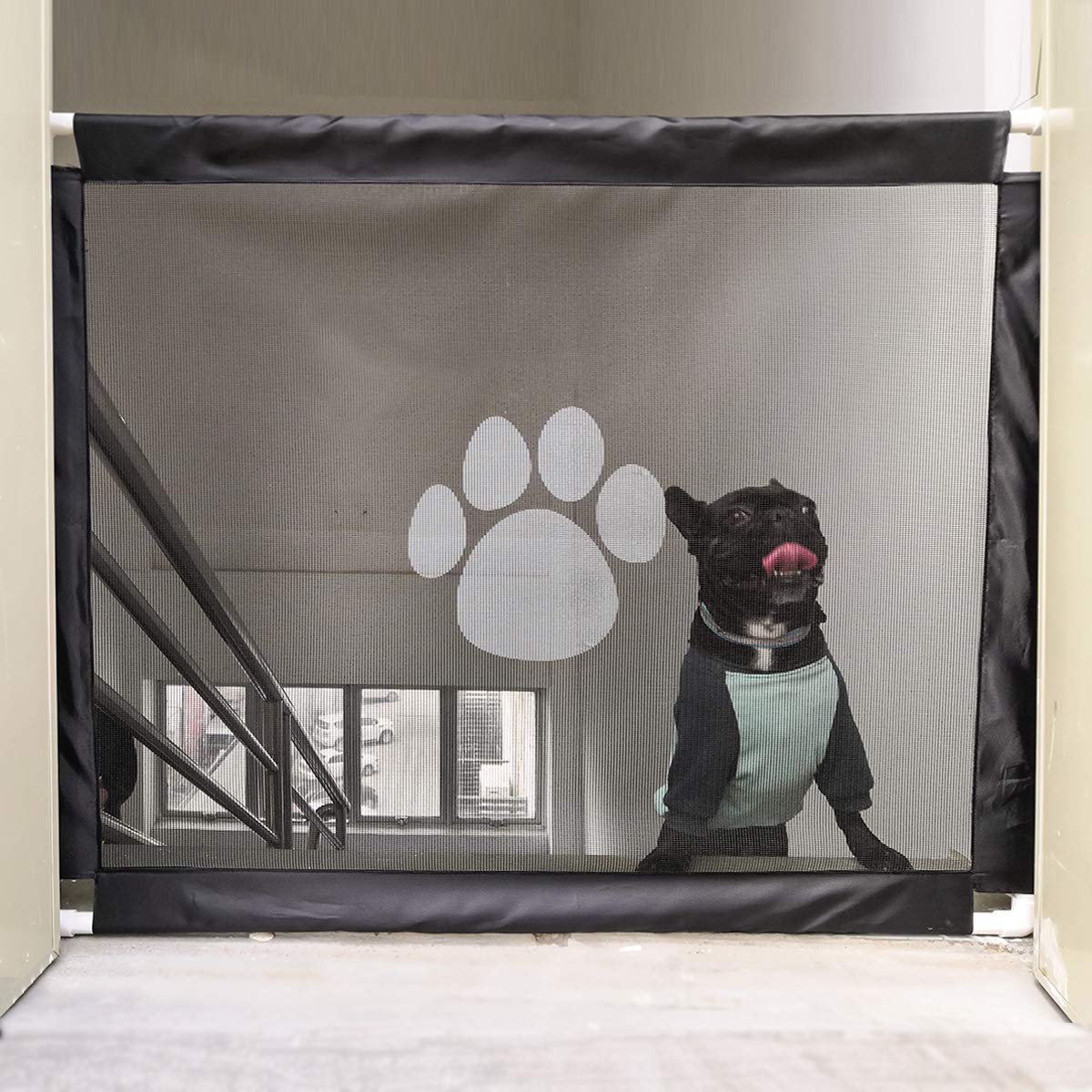 Pipers Pet Mesh Gate Dog Cat Enclosure Baby Guard Safety Barrier