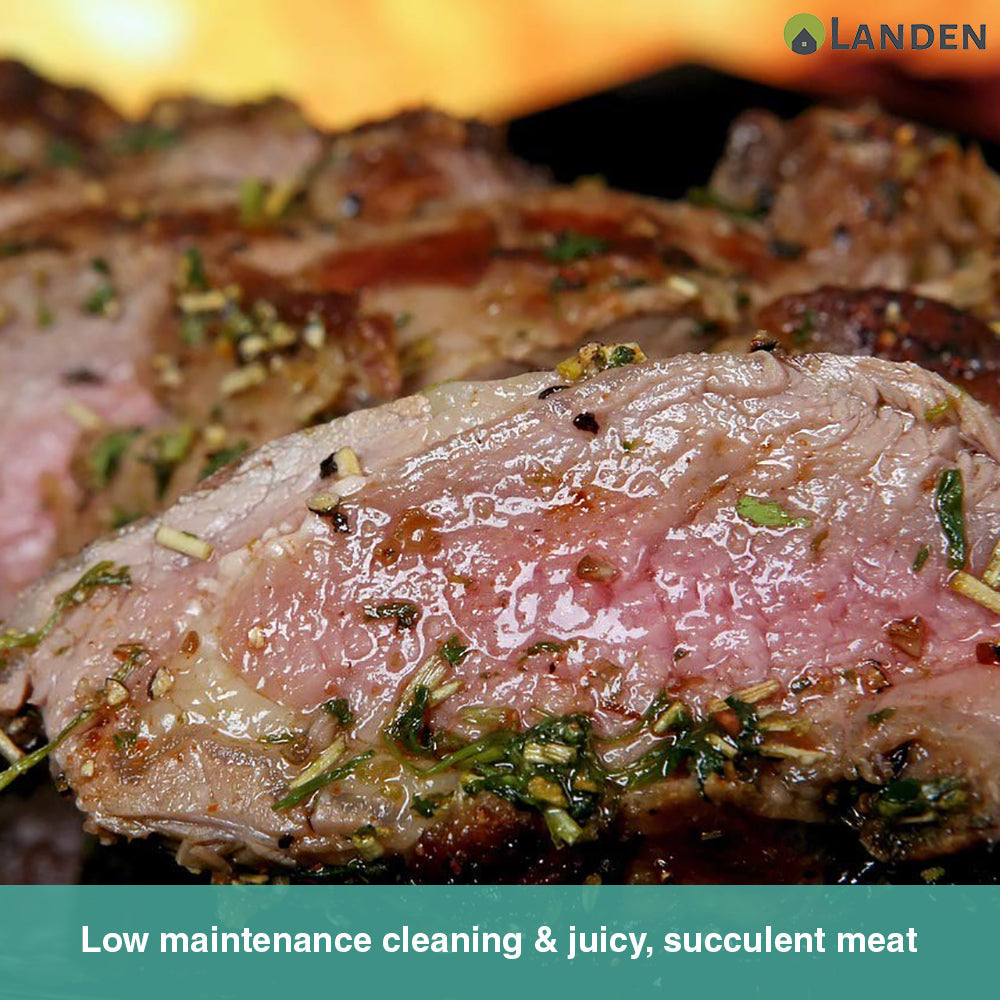 Landen BBQ Mesh Grill Mat Non-Stick Liner Cooking Barbecue Sheet Wire Baking Pad