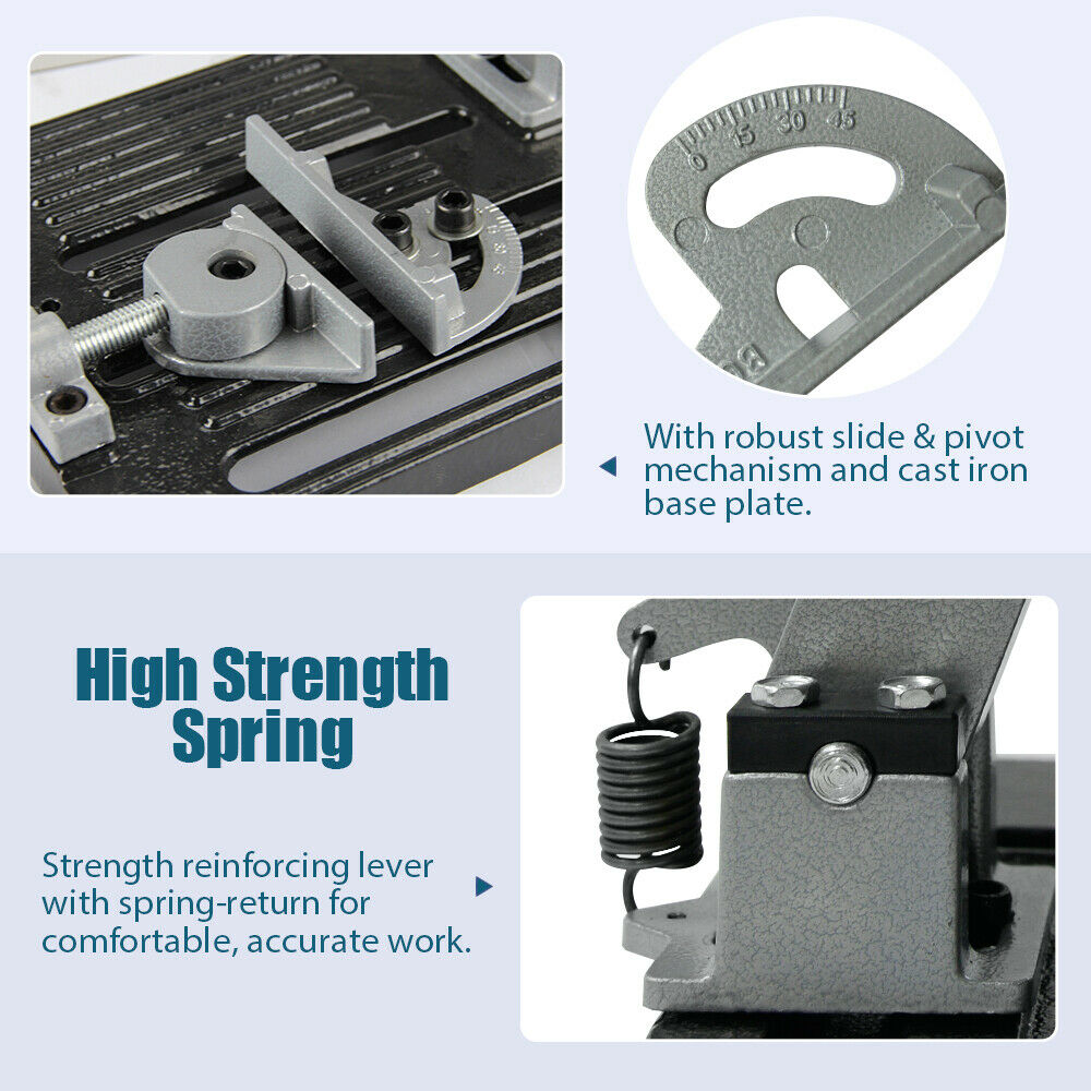 Titan Angle Grinder Stand Bracket Holder Support Cutting Base Metal Adjustable