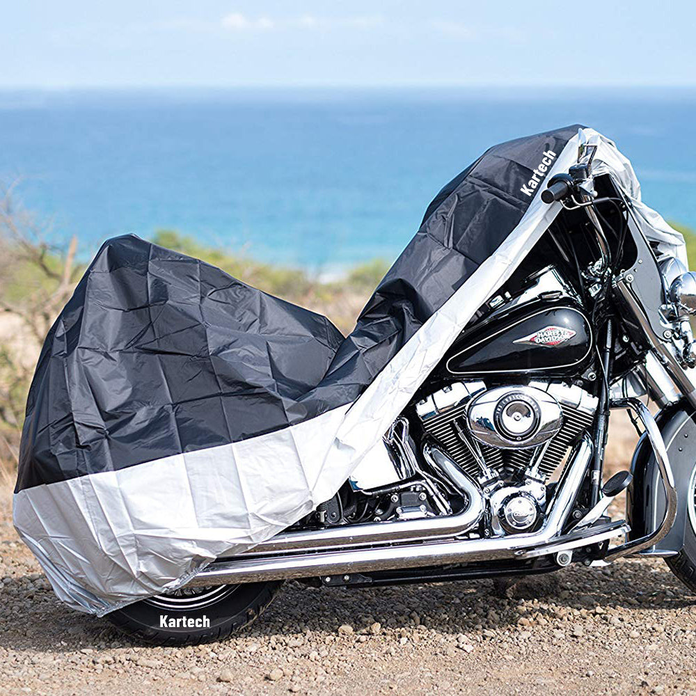 Kartech Motorcycle Cover Waterproof Scooter Outdoor Bike Motorbike Rain UV Dust