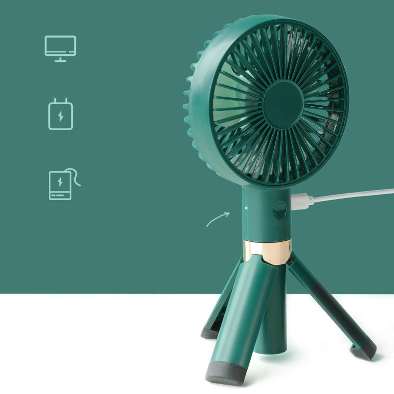 Kartech Rechargeable Mini USB Fan Battery Operated Portable Handheld Desk Quiet