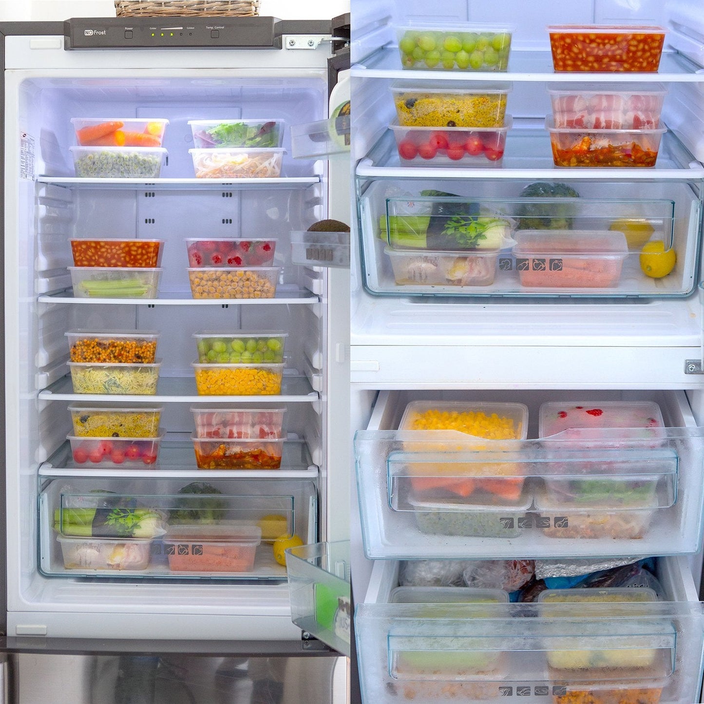 Take away Containers Takeaway Food Plastic Lids Bulk 500ml 650ml 750ml 1000ml