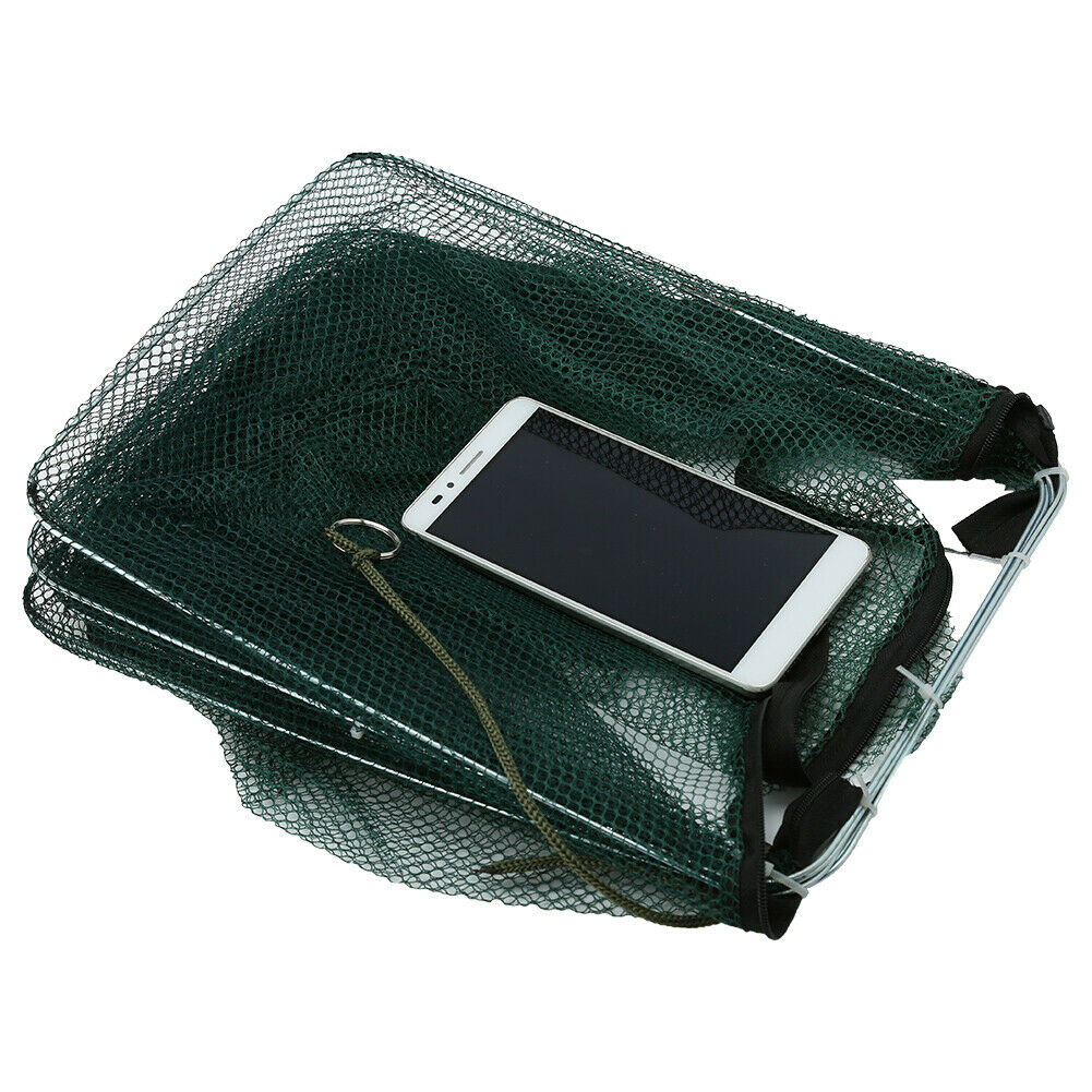 Crocox Fishing Net Cage Foldable Trap Shrimp Crab Minnow Yabbie Automatic Large