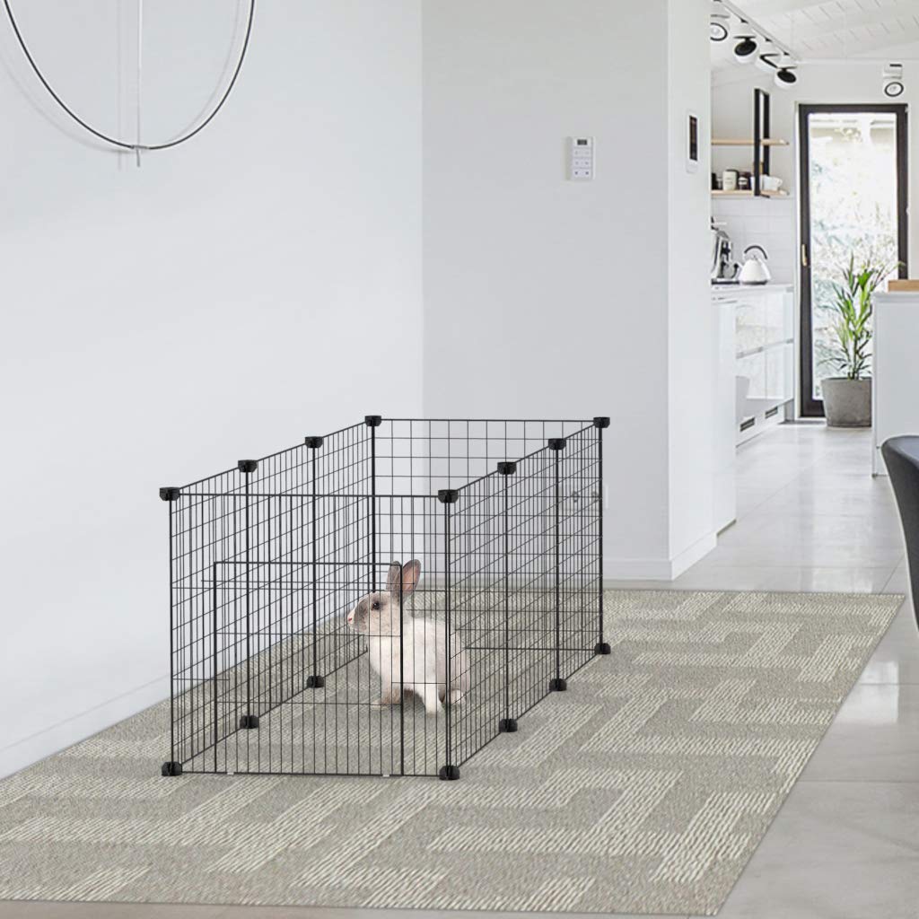 Pipers Pet Fence Cage Dog Puppy Playpen Enclosure Panels Customizable Foldable