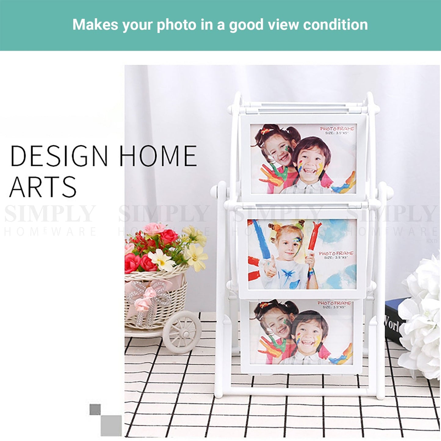 Lineguard Ferris Wheel Photo Frame Rotating Picture Platform Windmill Display