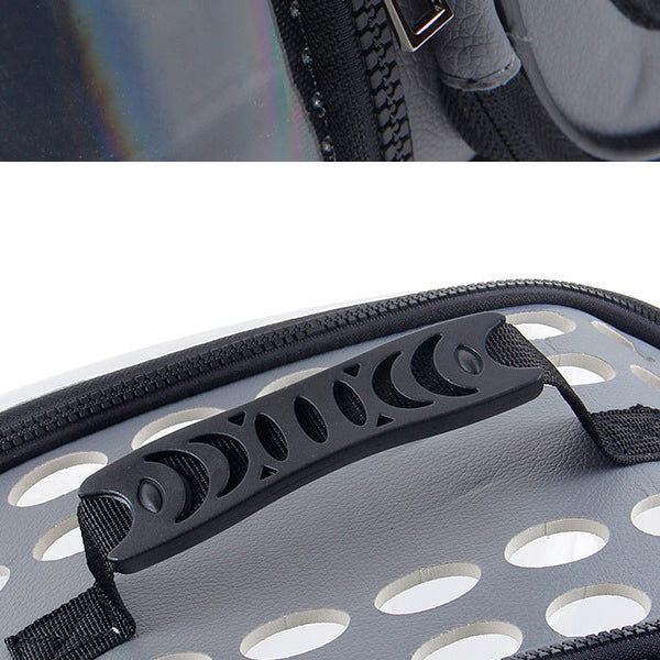 Pet Carrier Bag Clear Cat Dog See Through Comfort Travel Bag Airline Approved