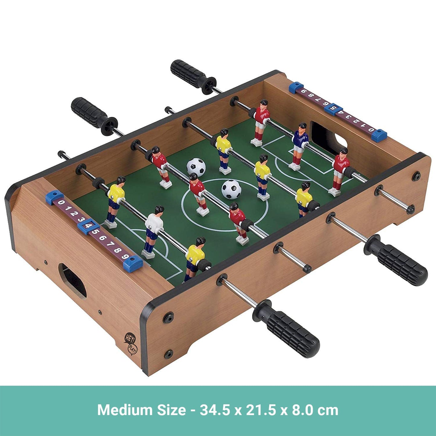 Wasel Mini Foosball Table Set Parents-Children Indoor Game Toy Xmas Gift