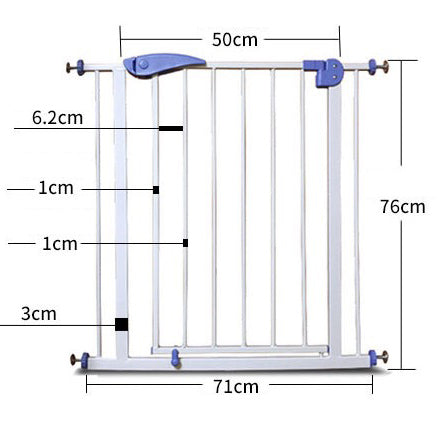 Baby Security Door Gates Child Play Pet Dog Extension Barrier Adjustable Stair