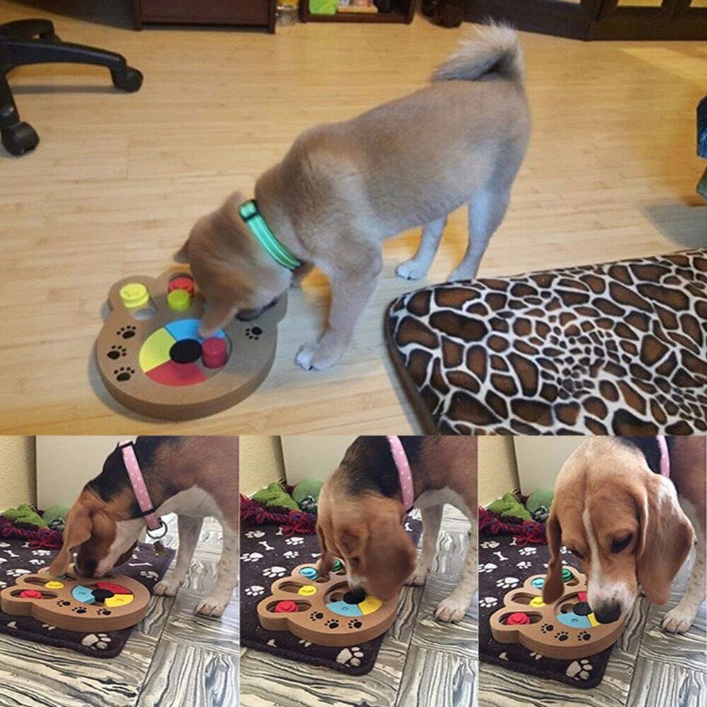 Pipers Dog Treat Dispenser Puzzle Play IQ Toys Interactive Food Pet Cat Feeding