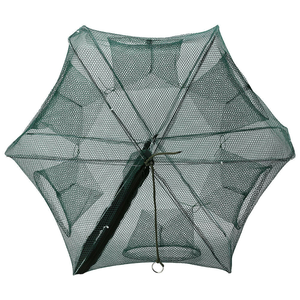 Crocox Fishing Net Cage Foldable Trap Shrimp Crab Minnow Yabbie Automatic Large