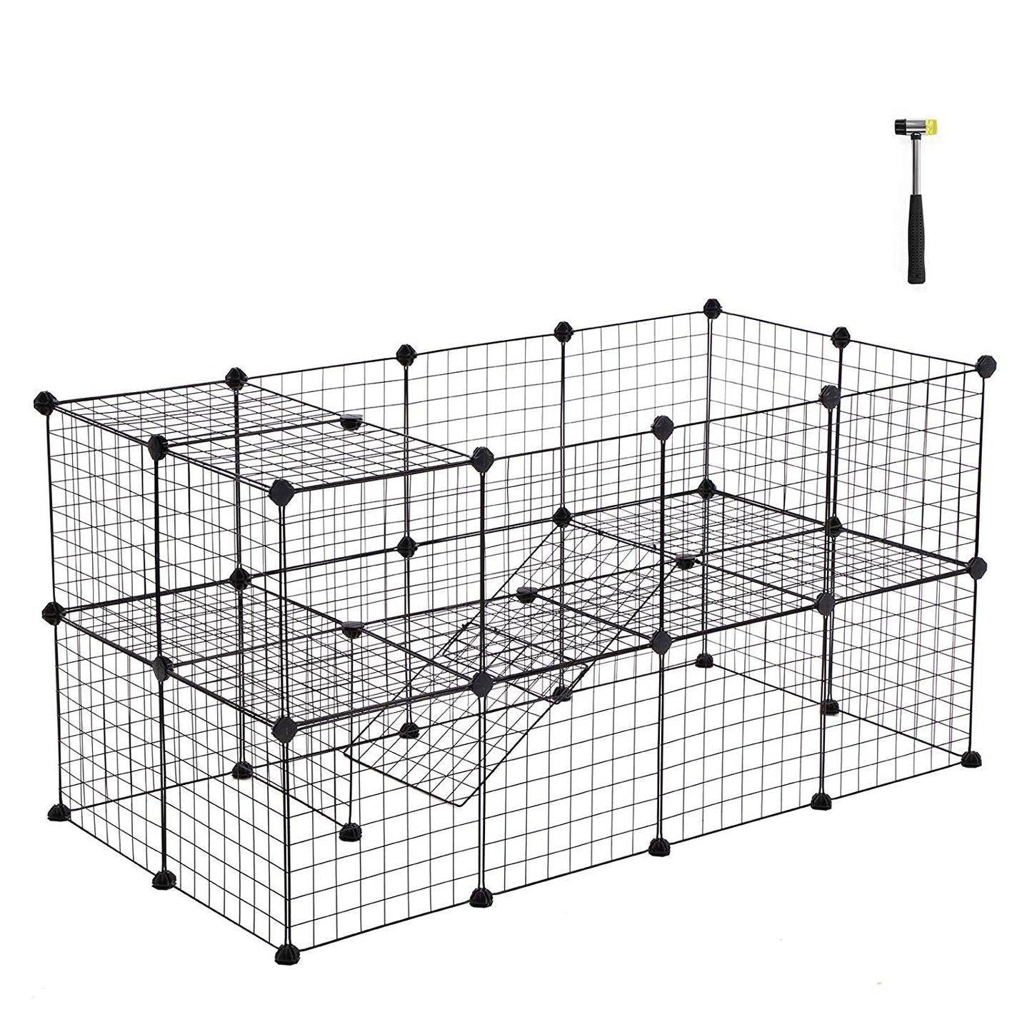 Pipers Pet Fence Cage Dog Puppy Playpen Enclosure Panels Customizable Foldable