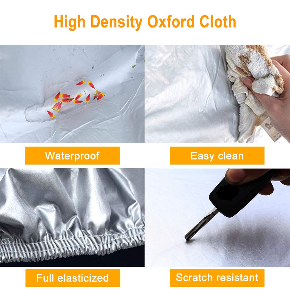 Oxford Cloth Car Cover Ute SUV Lightweight Waterproof Dust Hail Sun Universal L