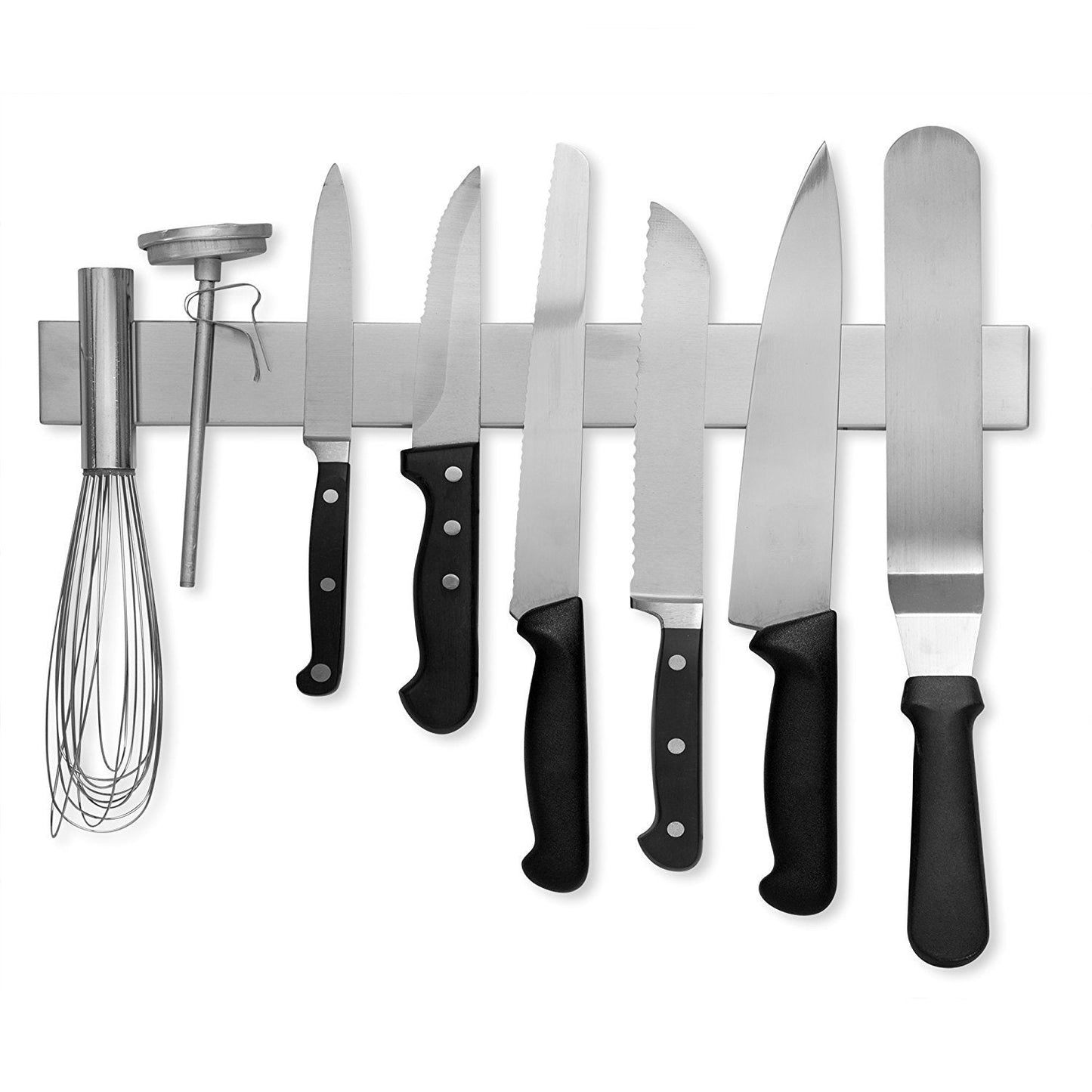 Lecluse Magnetic Knife Rack Holder Strips Strong Tool Block Shelf Stand Wall Bar