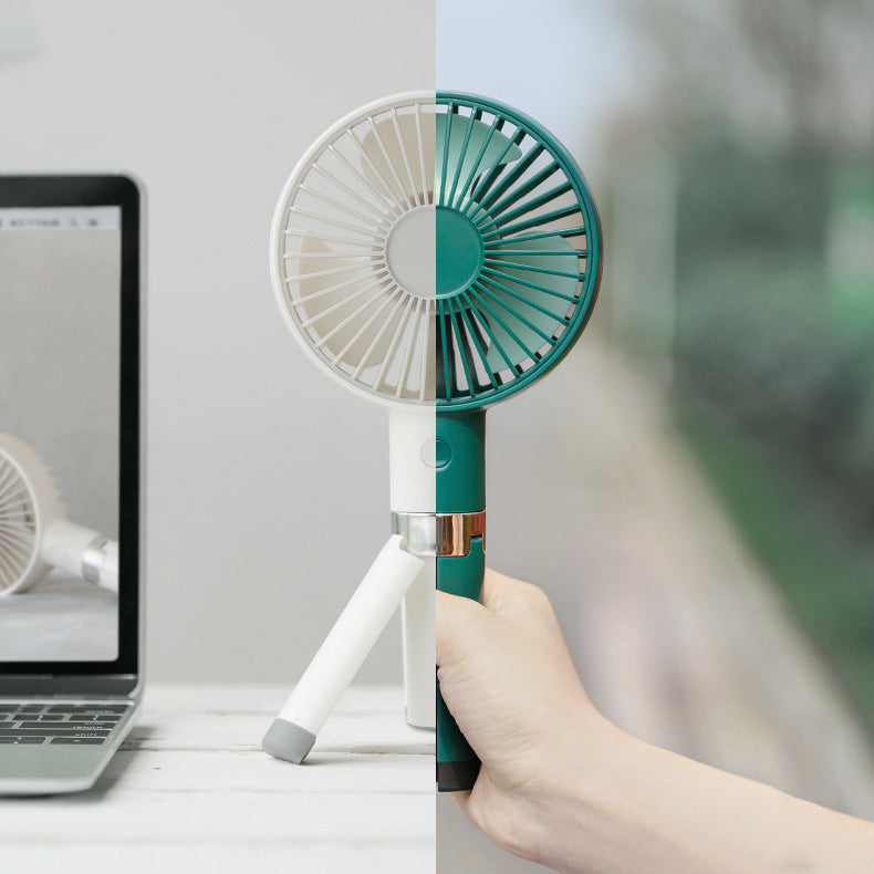 Kartech Rechargeable Mini USB Fan Battery Operated Portable Handheld Desk Quiet