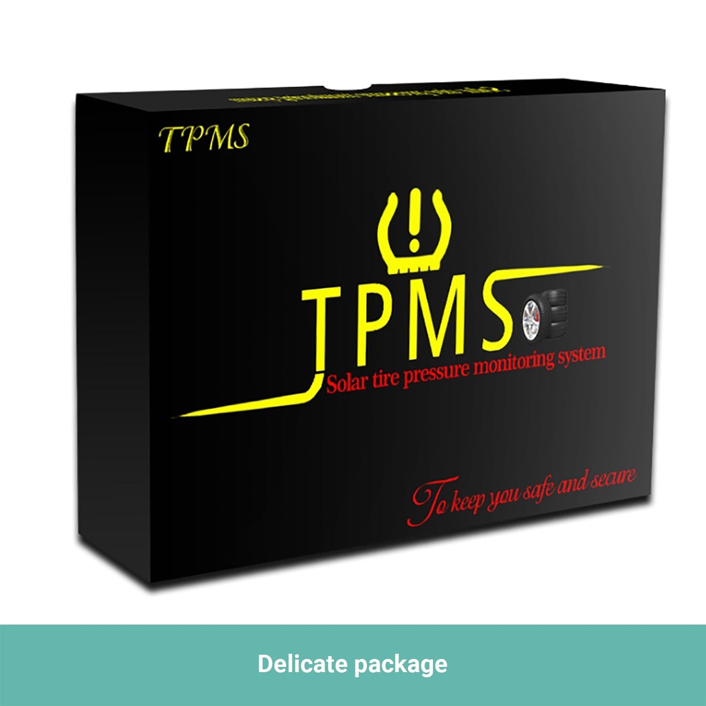 Kartech Solar Tyre Pressure Monitoring System TPMS Car LCD Wireless Sensors