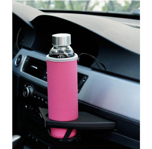 Glass Water Bottle 550ml BPA Free Sports Tea Crystal Bottles Juice Drinking Jug