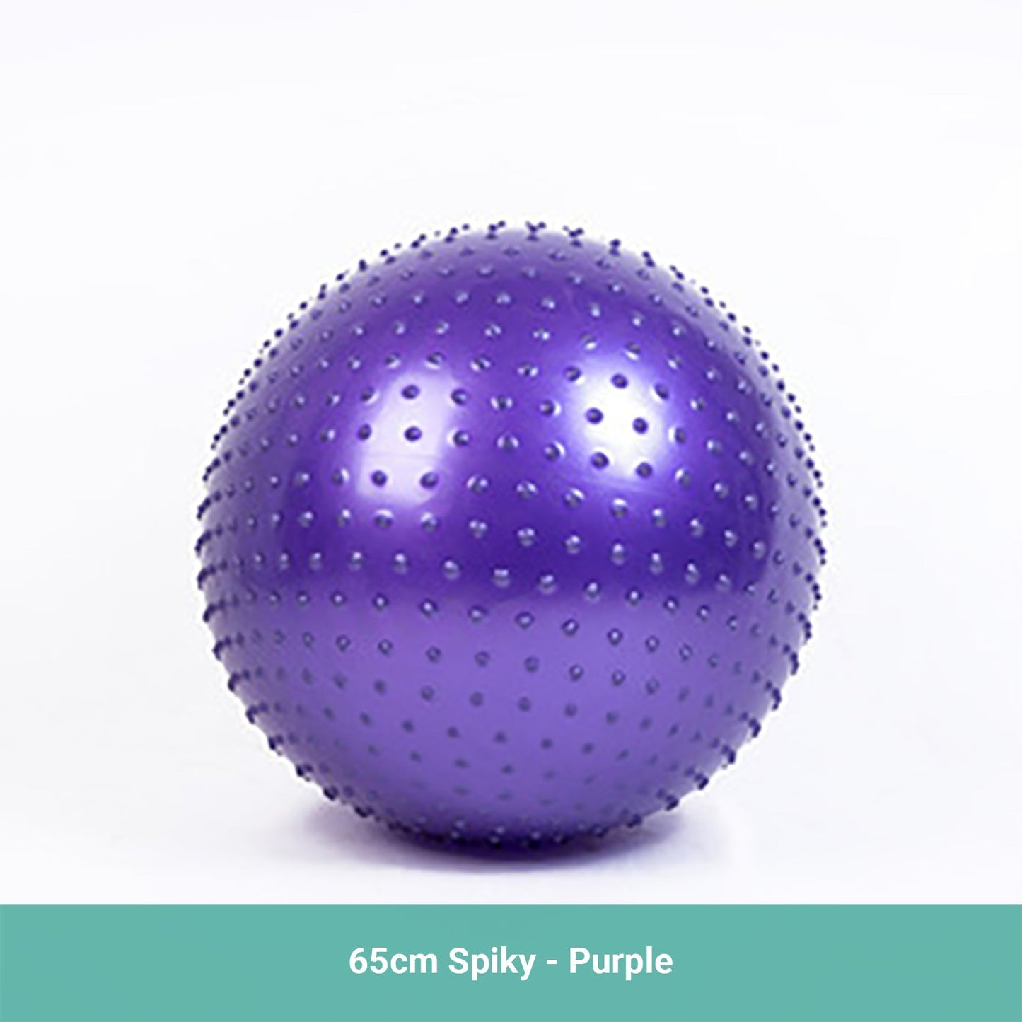 Permafit Yoga Spiky Ball Gymnastic Exercise Fitness Balance Strength With Pump