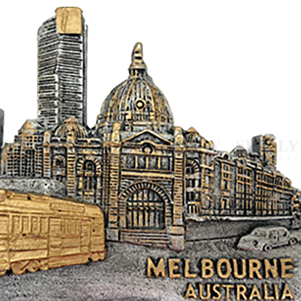 2x Australian Souvenirs Fridge Magnets Sydney Melbourne Thermometer Aussie Gift - Simply Homeware