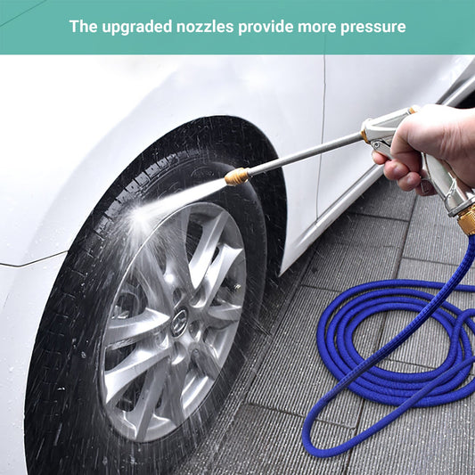 Kartech High Pressure Hose Car Water Foam Cleaner Garden Spray Gun Expandable