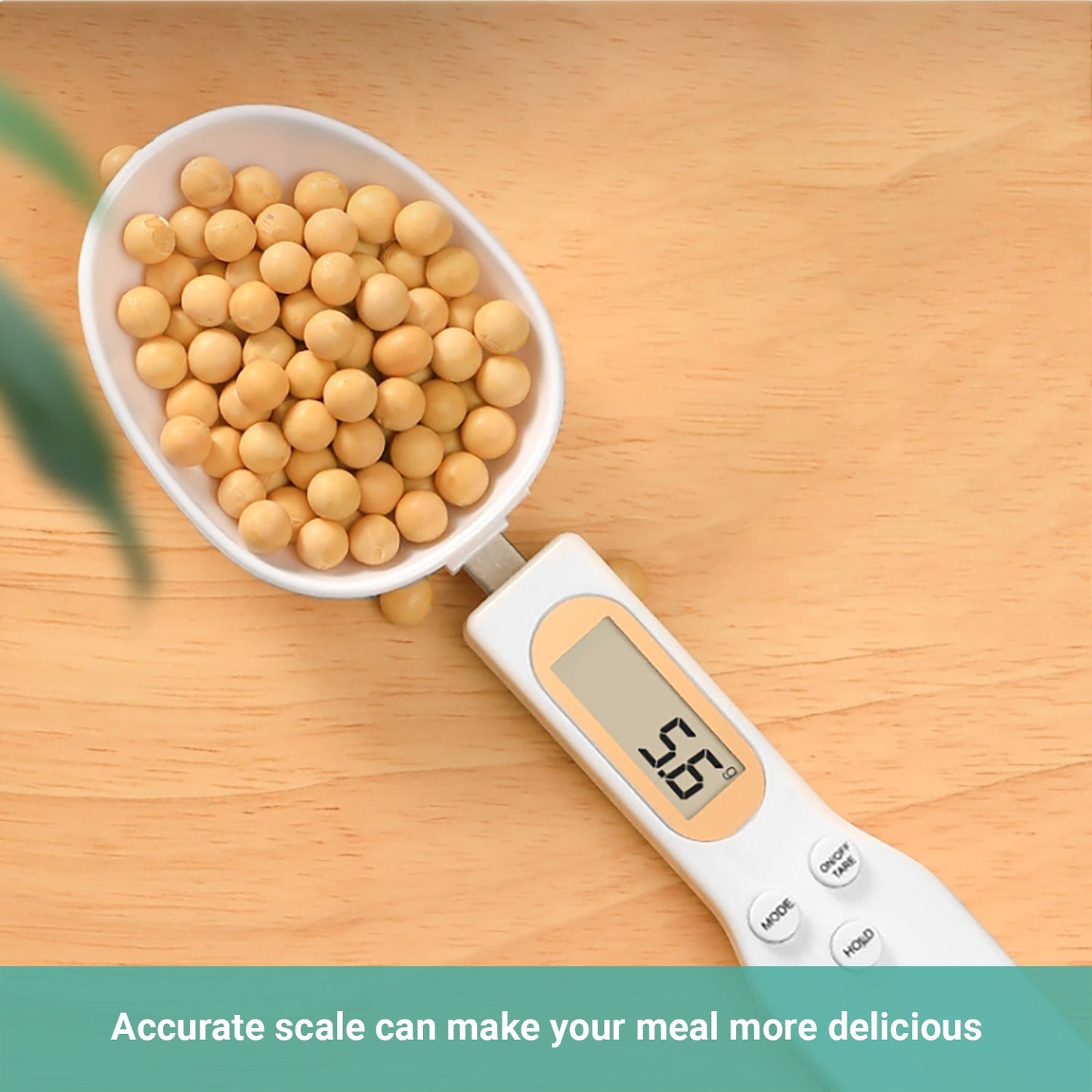 Lecluse Digital Measuring Spoon Electronic Food Weight Scale LCD 500/0.1g