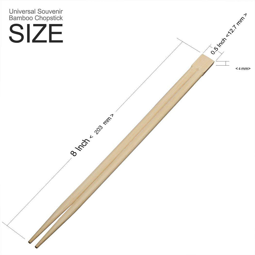 Disposable Chopsticks Wooden Beige Cutlery Catering Restaurant Japanese Bamboo