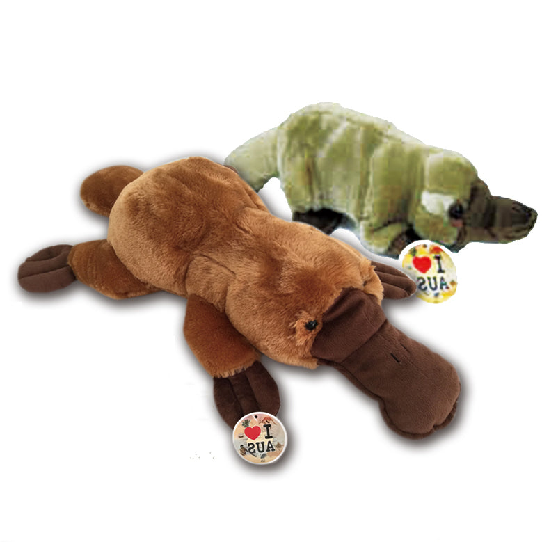 Lying Platypus Plush Soft Toy Huggable Stuffed Kids Gift Souvenir Animal Pillow