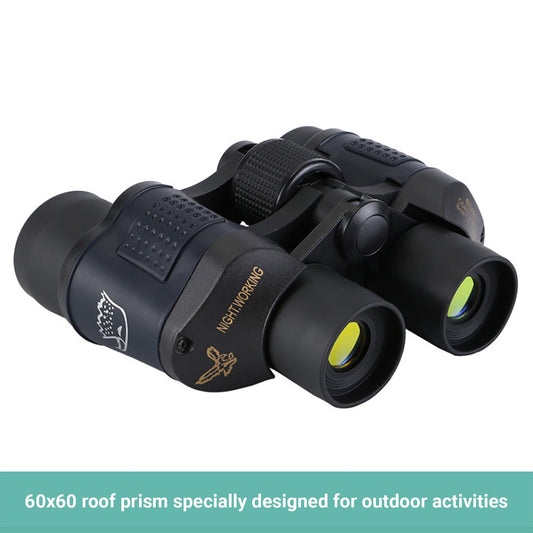 Crocox Hunting Binoculars Day Night Vision HD Telescope Hiking Mini Folding