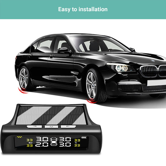 Kartech Solar Tyre Pressure Monitoring System TPMS Car LCD Wireless Sensors