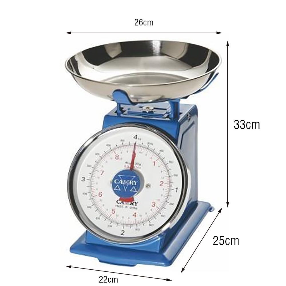 20kg Vintage Kitchen Scale Mechanical Weight Fruit Meat Retro Food Metal Scales