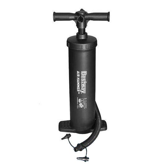 Pump Foot Hand Double Action Bellowsfoot Heavy Duty Air Hammer Black Yellow 48cm