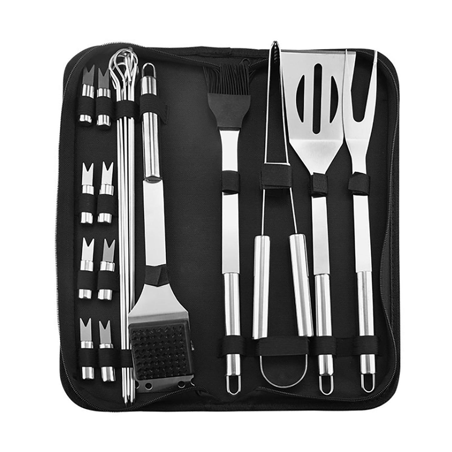 Landen BBQ Grill Tools Set Portable Barbecue Utensil Cooking Kit 5/20Pcs