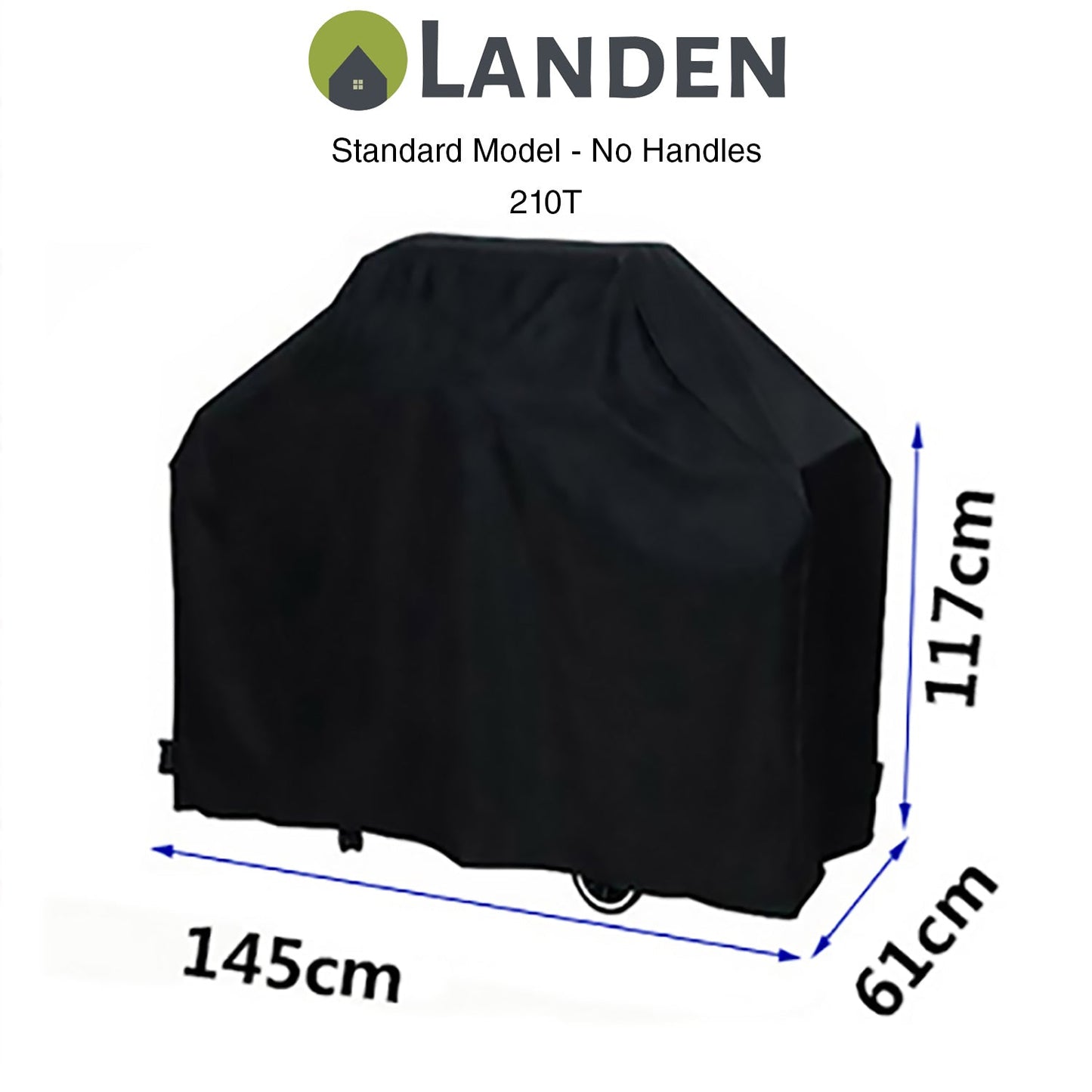 Landen BBQ Covers 2/4/6 Burner Waterproof Outdoor Gas Burner Barbecue Protector