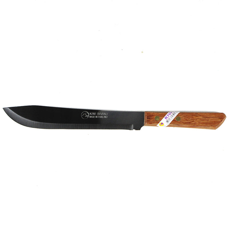 No. 248 KIWI Knife Kitchen Chef Knives Stainless Steel Blade Cook Cleaver Wood