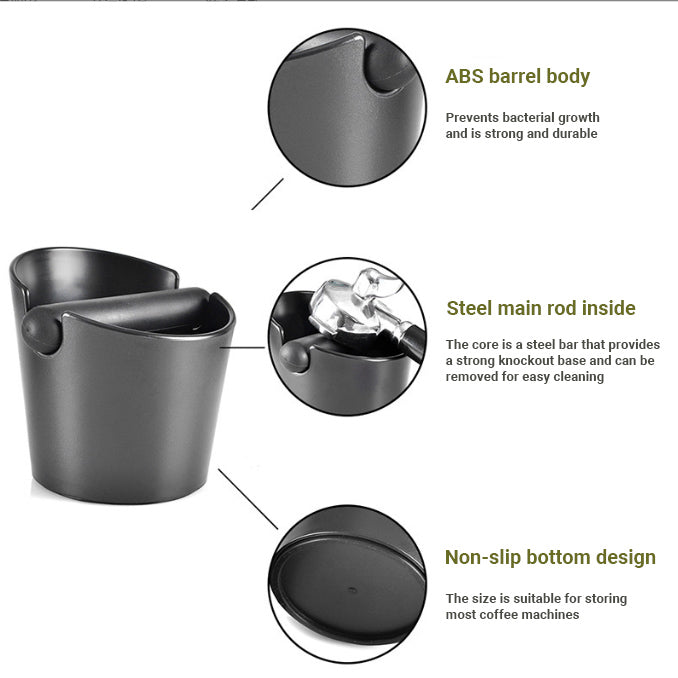 Crocox Espresso Knock Box Coffee Knock Box Espresso Bucket Barista Style With Re