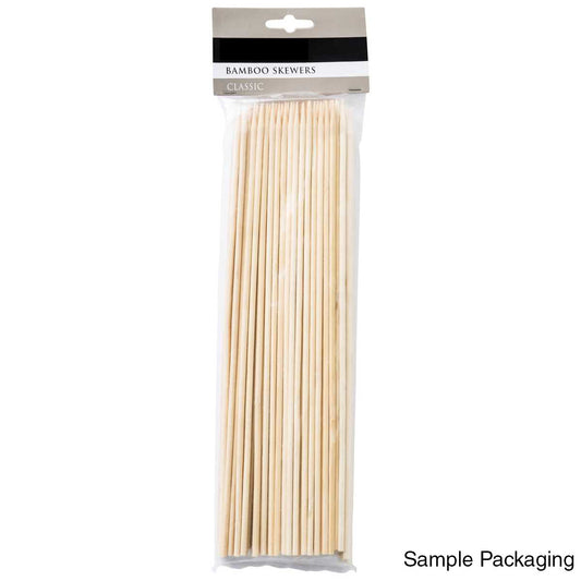 Bamboo Skewers 5mm Wooden Skewer BBQ Kebab Meat Bulk Cheap Stick Party - 25 30cm