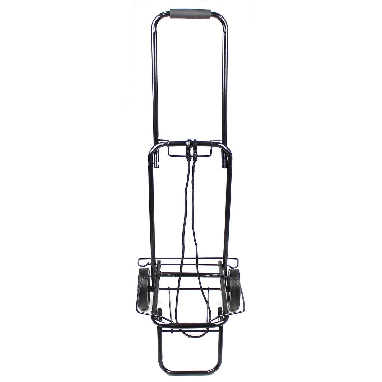 Shopping Cart Steel Trolley Carts Bag Foldable Luggage Wheels Folding Basket