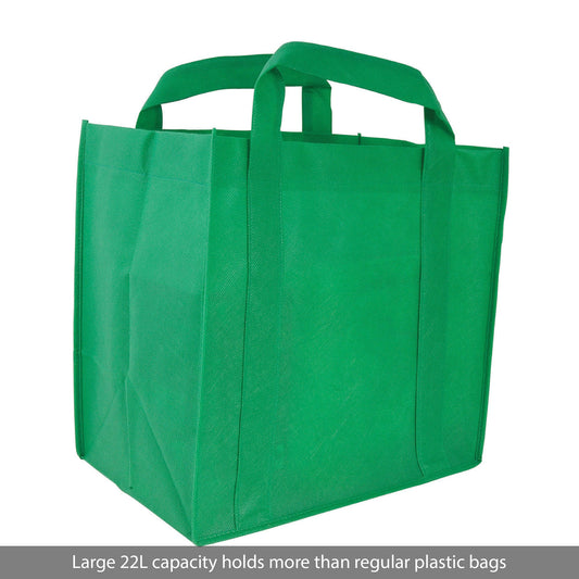 Bulk Enviro Reusable Shopping Bags Tote Bag Green Eco Friendly Non Woven Folding