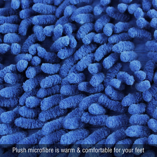Microfibre Bath Mat Non Slip Rug Bathmat Toilet Shower Bathroom Shaggy Soft Anti